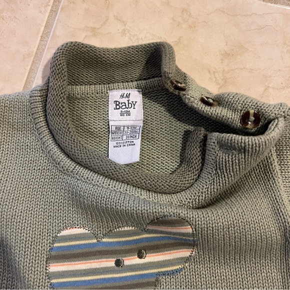 Mid 2000 H&M Sweater 9-12M - Picture 3 of 5